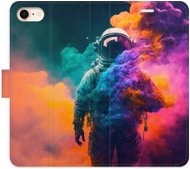 iSaprio flip pouzdro Astronaut in Colours 02 pro iPhone 7/8/SE 2020 - Phone Cover