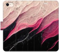 iSaprio flip puzdro BlackPink Marble pre iPhone 7/8/SE 2020 - Kryt na mobil