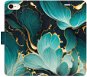 iSaprio flip pouzdro Blue Flowers 02 pro iPhone 7/8/SE 2020 - Phone Cover