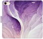 iSaprio flip pouzdro Purple Paint pro iPhone 7/8/SE 2020 - Phone Cover