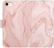 iSaprio flip puzdro RoseGold Marble na iPhone 7/8/SE 2020 - Kryt na mobil