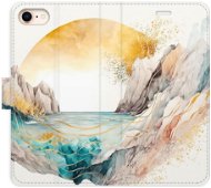 iSaprio flip pouzdro Winter in the Mountains pro iPhone 7/8/SE 2020 - Phone Cover