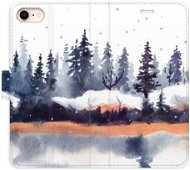 iSaprio flip pouzdro Winter 02 pro iPhone 7/8/SE 2020 - Phone Cover