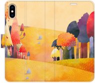 iSaprio flip pouzdro Autumn Forest pro iPhone X/XS - Phone Cover