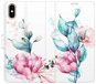 iSaprio flip pouzdro Beautiful Flower pro iPhone X/XS - Phone Cover
