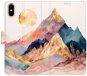 iSaprio flip pouzdro Beautiful Mountains pro iPhone X/XS - Phone Cover