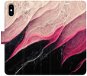 iSaprio flip pouzdro BlackPink Marble pro iPhone X/XS - Phone Cover