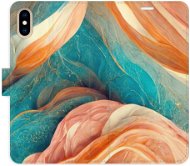 iSaprio flip puzdro Blue and Orange na iPhone X/XS - Kryt na mobil