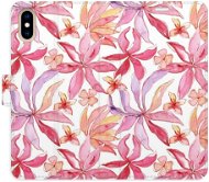 iSaprio flip puzdro Flower Pattern 10 pre iPhone X/XS - Kryt na mobil