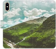 iSaprio flip pouzdro Mountain Valley pro iPhone X/XS - Phone Cover