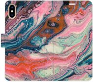 iSaprio flip puzdro Retro Paint pre iPhone X/XS - Kryt na mobil