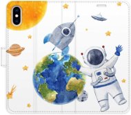 iSaprio flip puzdro Space 06 na iPhone X/XS - Kryt na mobil