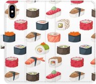iSaprio flip pouzdro Sushi Pattern 02 pro iPhone X/XS - Phone Cover