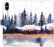 iSaprio flip puzdro Winter 02 pre iPhone X/XS - Kryt na mobil