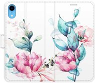 iSaprio flip pouzdro Beautiful Flower pro iPhone XR - Phone Cover