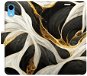 iSaprio flip pouzdro BlackGold Marble pro iPhone XR - Phone Cover