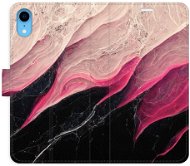 iSaprio flip pouzdro BlackPink Marble pro iPhone XR - Phone Cover