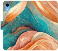 iSaprio flip puzdro Blue and Orange pre iPhone XR - Kryt na mobil