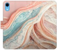 iSaprio flip pouzdro Colour Marble pro iPhone XR - Phone Cover