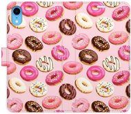 iSaprio flip puzdro Donuts Pattern 03 na iPhone XR - Kryt na mobil