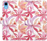 iSaprio flip pouzdro Flower Pattern 10 pro iPhone XR - Phone Cover