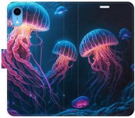 iSaprio flip puzdro Jellyfish pre iPhone XR - Kryt na mobil