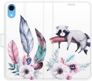 iSaprio flip pouzdro Lazy day 02 pro iPhone XR - Phone Cover