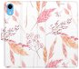 iSaprio flip pouzdro Ornamental Flowers pro iPhone XR - Phone Cover