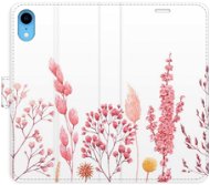 iSaprio flip puzdro Pink Flowers 03 pre iPhone XR - Kryt na mobil