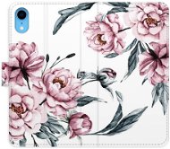 iSaprio flip puzdro Pink Flowers pre iPhone XR - Kryt na mobil