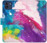 iSaprio flip pouzdro Abstract Paint 05 pro Samsung Galaxy A03 - Phone Cover