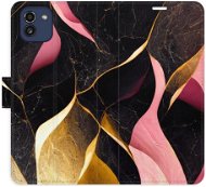iSaprio flip pouzdro Gold Pink Marble 02 pro Samsung Galaxy A03 - Phone Cover