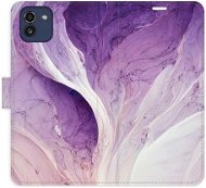 iSaprio flip pouzdro Purple Paint pro Samsung Galaxy A03 - Phone Cover