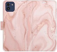 iSaprio flip pouzdro RoseGold Marble pro Samsung Galaxy A03 - Phone Cover