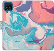 iSaprio flip pouzdro Abstract Paint 06 pro Samsung Galaxy A12 - Kryt na mobil