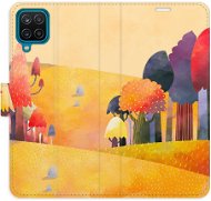 iSaprio flip pouzdro Autumn Forest pro Samsung Galaxy A12 - Phone Cover