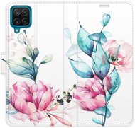 iSaprio flip pouzdro Beautiful Flower pro Samsung Galaxy A12 - Phone Cover