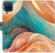 iSaprio flip pouzdro Blue and Orange pro Samsung Galaxy A12 - Phone Cover