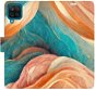 iSaprio flip pouzdro Blue and Orange pro Samsung Galaxy A12 - Phone Cover