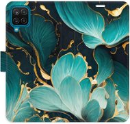 iSaprio flip puzdro Blue Flowers 02 pre Samsung Galaxy A12 - Kryt na mobil