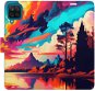 iSaprio flip pouzdro Colorful Mountains 02 pro Samsung Galaxy A12 - Phone Cover
