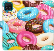 iSaprio flip pouzdro Donuts Pattern 02 pro Samsung Galaxy A12 - Phone Cover