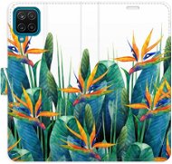 iSaprio flip pouzdro Exotic Flowers 02 pro Samsung Galaxy A12 - Phone Cover