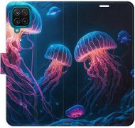 Phone Cover iSaprio flip pouzdro Jellyfish pro Samsung Galaxy A12 - Kryt na mobil