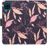 iSaprio flip pouzdro Ornamental Flowers 02 pro Samsung Galaxy A12 - Phone Cover