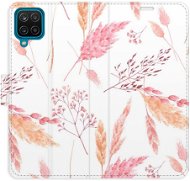 iSaprio flip pouzdro Ornamental Flowers pro Samsung Galaxy A12 - Phone Cover