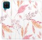 iSaprio flip puzdro Ornamental Flowers pre Samsung Galaxy A12 - Kryt na mobil
