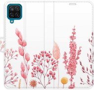 iSaprio flip puzdro Pink Flowers 03 na Samsung Galaxy A12 - Kryt na mobil