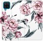 Phone Cover iSaprio flip pouzdro Pink Flowers pro Samsung Galaxy A12 - Kryt na mobil