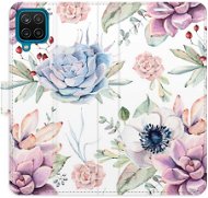 iSaprio flip puzdro Succulents Pattern pre Samsung Galaxy A12 - Kryt na mobil